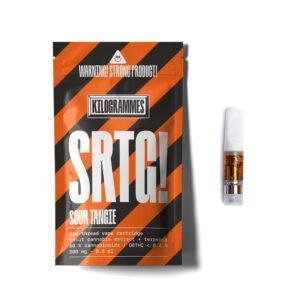 CBD koncentrāti: skābā tangija kārtridžs