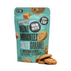 CBD cepumi: mini uzkodas - sālīta karamele